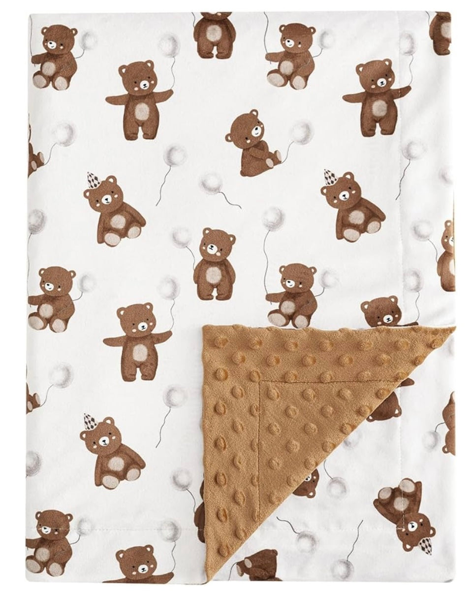Personalized Birth Stat Blanket – 30x40